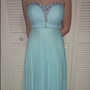 Light Blue Prom Dress